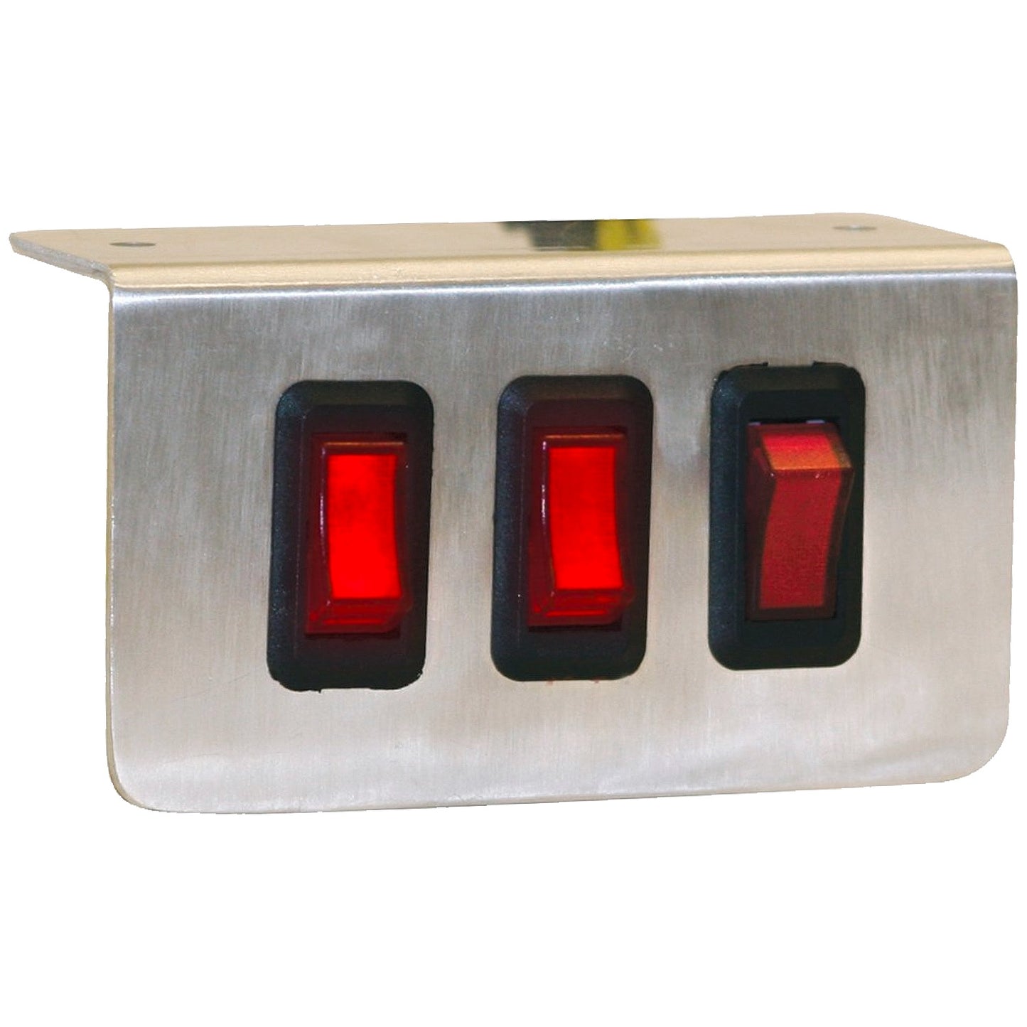 Illuminated 3-Switch Panel (On/Off)