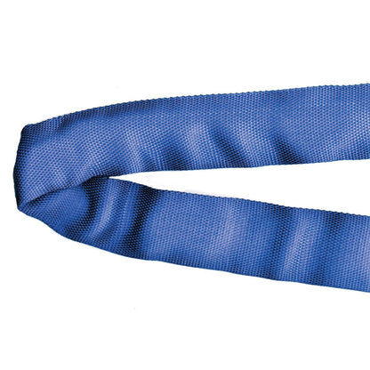 VULCAN Round Sling - Super Duty - 20 Foot - Blue - Safe Working Load of 21,200 Lbs. (V) - 17,000 Lbs. (C) and 42,400 Lbs. (B)