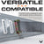 VULCAN E-Track - Horizontal Galvanized Section - 4 Foot - 4 Pack