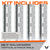VULCAN E-Track - Vertical Galvanized Section - 5 Foot - 4 Pack