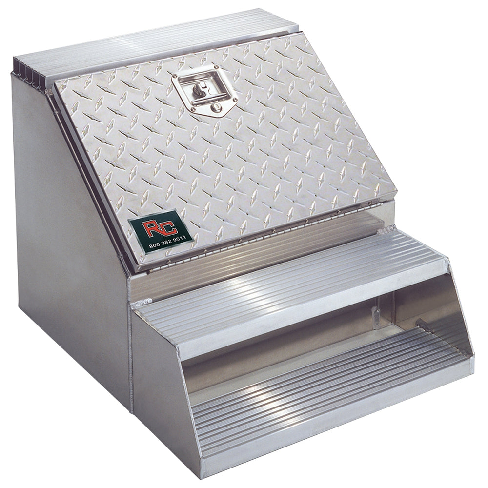 Aluminum Tough-Step Toolbox - 24"H x 28"D x 36"W