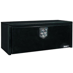 Black Steel Toolbox - One Door - One Latch - 24