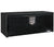Black Steel Toolbox - One Door - One Latch - 14"H x 16"D x 30"L