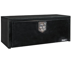 Black Steel Toolbox - One Door - One Latch - 14