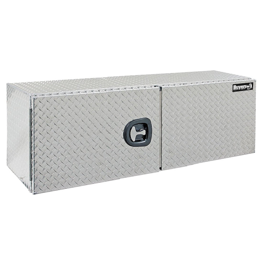 Aluminum -  Double-Door Underbody Toolboxes - 18"H x 18"D x 48"L