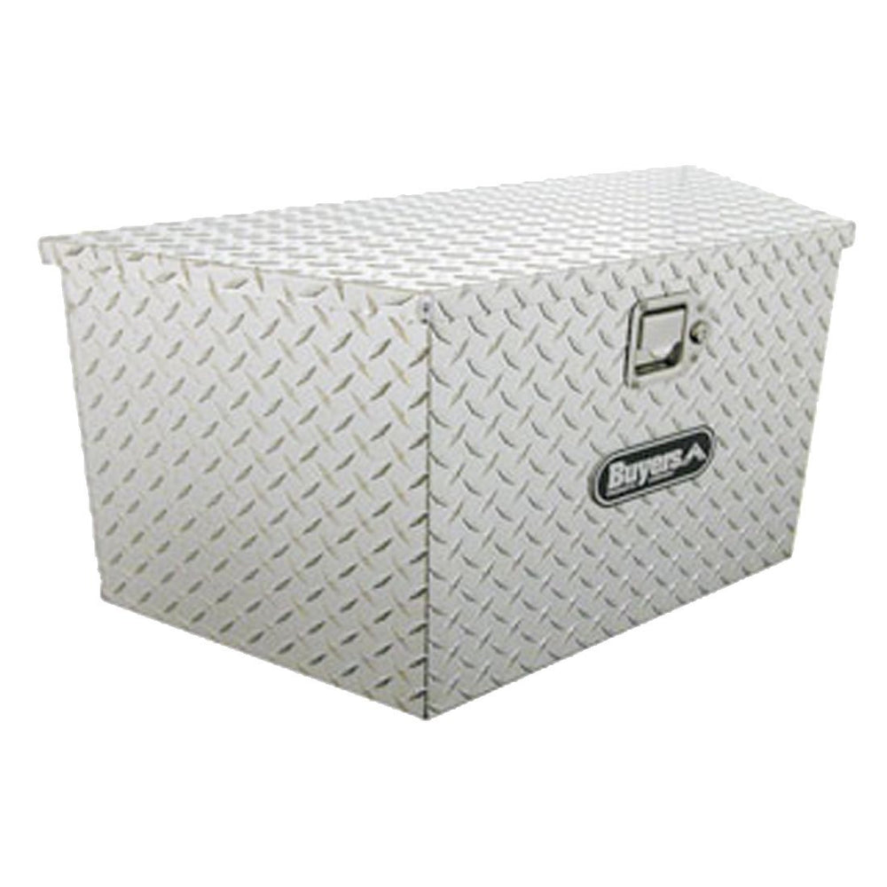 Aluminum Trailer-Tongue Toolbox - 15"H x 14.5"D x 34"/22.50"W