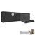 Black Steel Double-Door Top Side Toolbox - 16"H x 13"D x 88"L