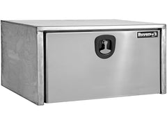 Stainless Steel Single-Door Underbody Toolbox - 18 Inch x 18 Inch x 36 Inch