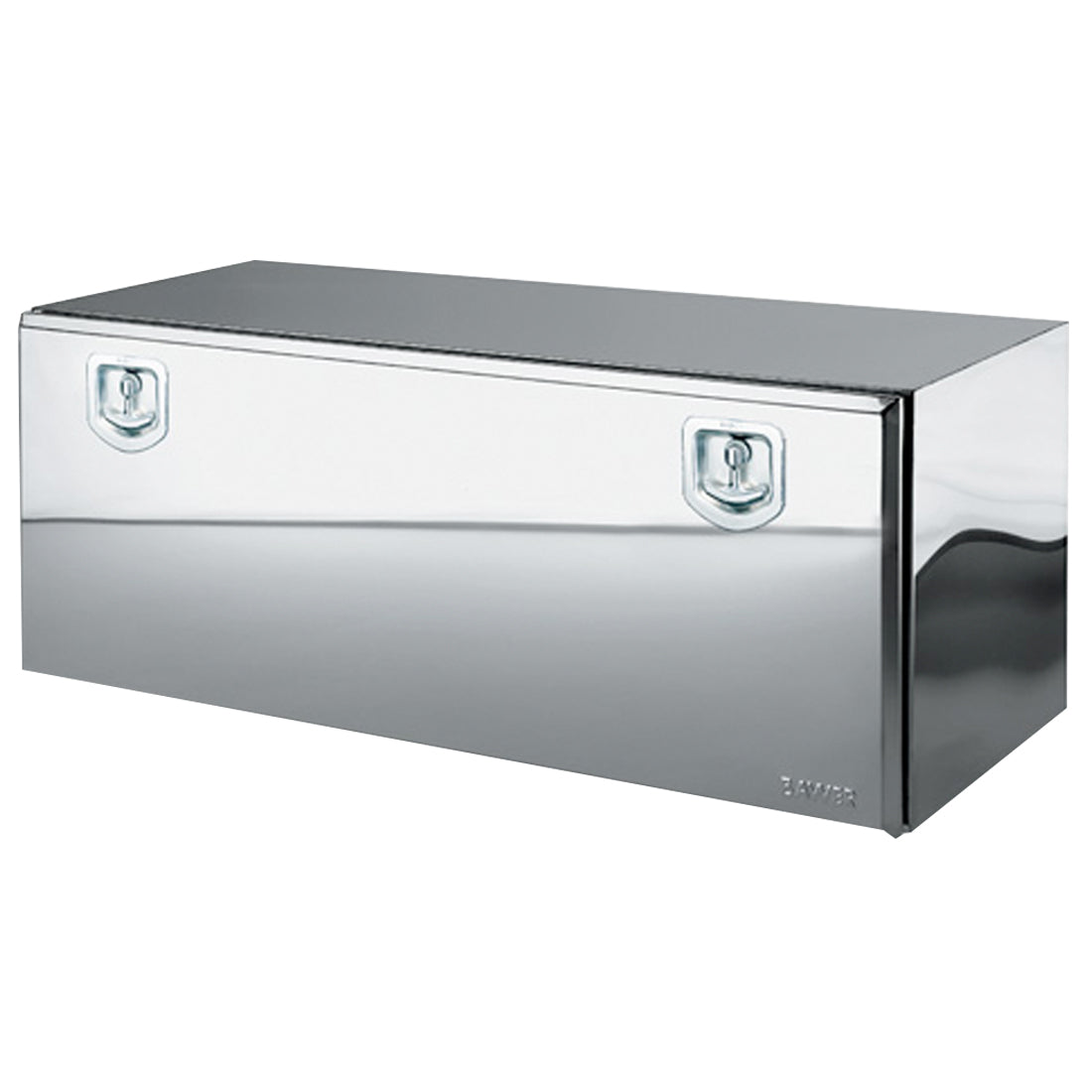 Bawer All Stainless Steel Tool Box - 18 x 18 x 48
