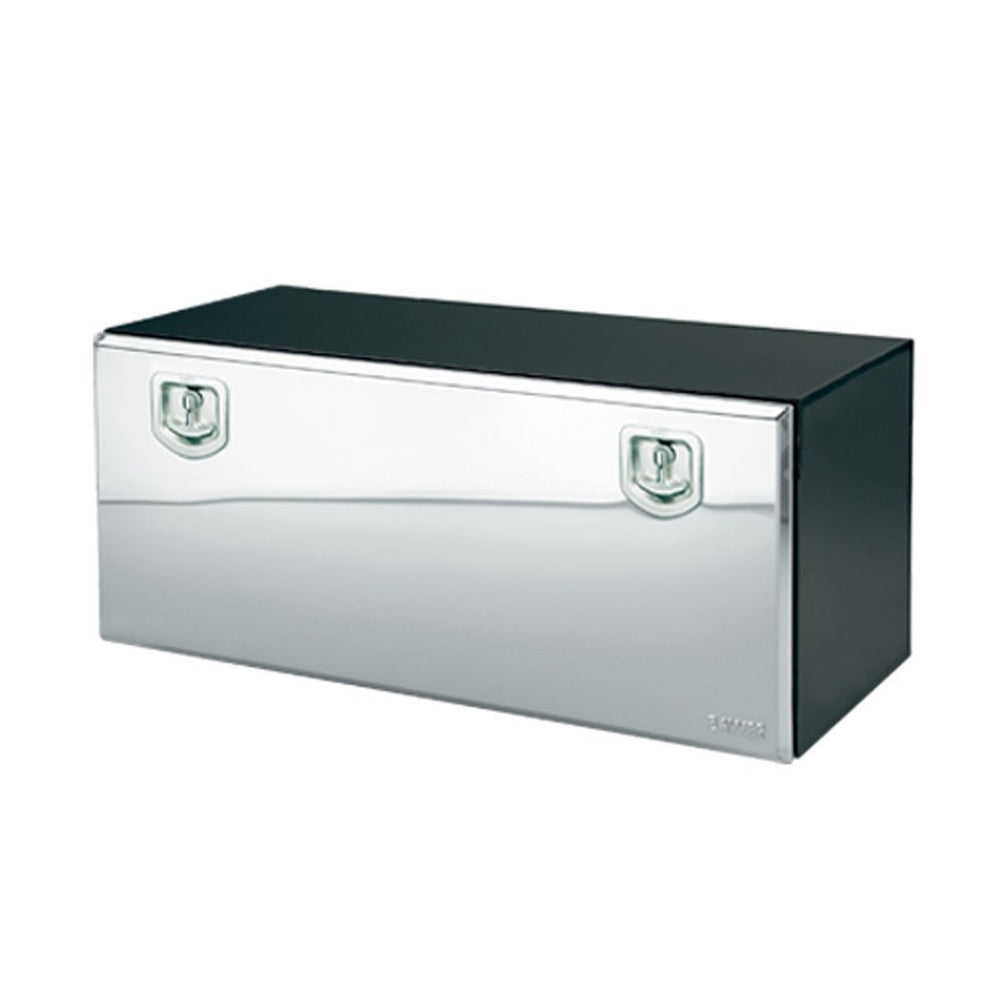 Bawer Black with Stainless Steel Door Tool Box  18 x 18 x 36