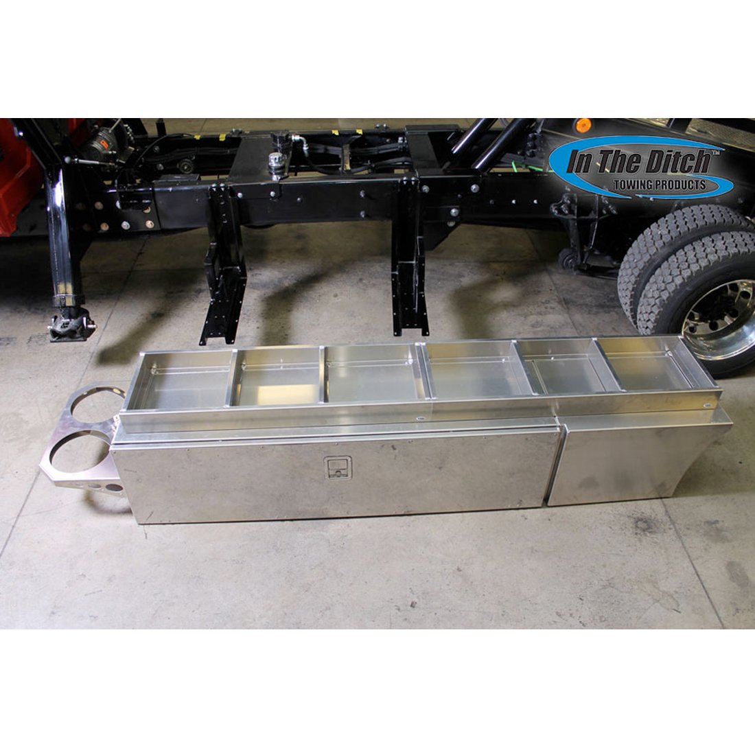 In The Ditch Tool Box Quick Mount 14.5 Inch Painted