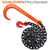 VULCAN Alloy Tow Chain with Forged Long J Hook - Grade 80 - 3/8 Inch x 6 Foot - PROSeries - 7,100 Pound Safe Working Load