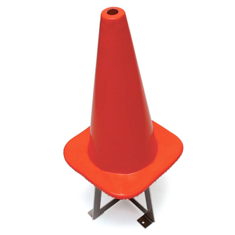 In The Ditch Deck Mount Aluminum Cone Holder - 18 Inch