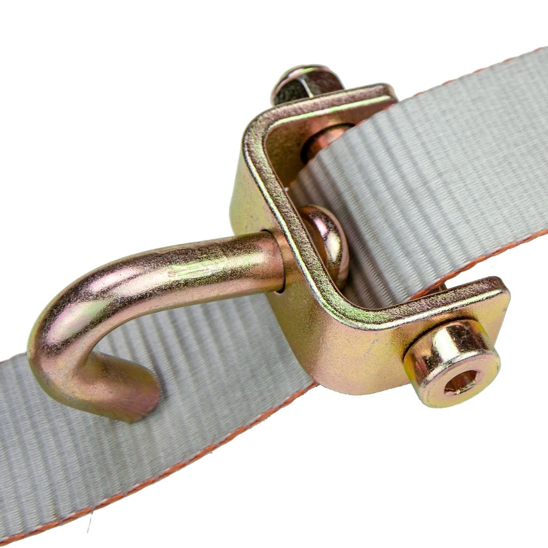 Scratch And Dent VULCAN Autohauler Car Tie Down - Rolling Idler Three Cleat - 120 Inch - Silver Series - 3,300 Pound Safe Working Load