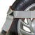 VULCAN Car Tie Down with Flat Hooks - Side Rail - 4 Pack - Silver Series - 3,300 Pound Safe Working Load
