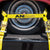 Scratch and Dent VULCAN Car Tie Down with Snap Hooks - Flat Bed Side Rail - 4 Pack - Classic Yellow - 3,300 Pound Safe Working Load