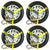 Scratch And Dent VULCAN Car Tie Down with Chain Anchors - Lasso Style - 2 Inch x 96 Inch, 4 Pack - Classic Yellow - 3,300 Pound Safe Working Load