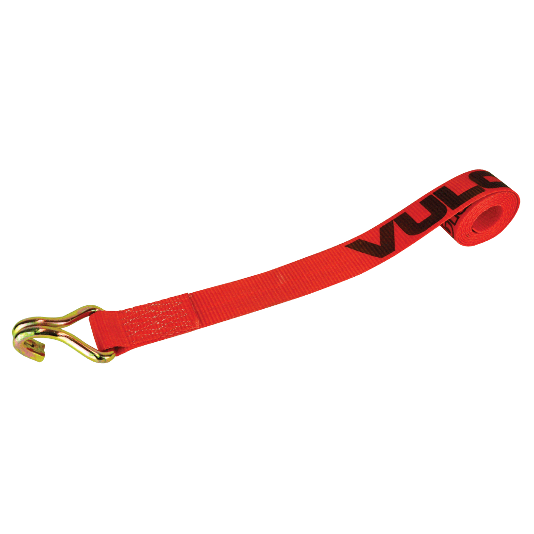 VULCAN Wheel Dolly Tire Harness - Double Wire J-Hook - 84 Inch - Red - 3,300 Pound Safe Working Load