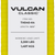 VULCAN Car Tie Down with Adjustable Loop - Chain Ratchet - 4 Pack - Classic Yellow - 3,300 Pound Safe Working Load