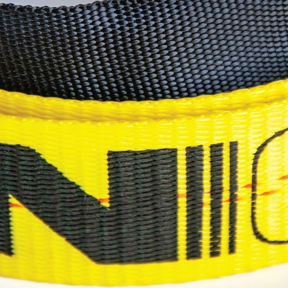 Scratch and Dent VULCAN Car Tie Down with Snap Hooks - Flat Bed Side Rail - 4 Pack - Classic Yellow - 3,300 Pound Safe Working Load