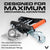 VULCAN Exotic Car Rim Tie Down Set with Flush Mount Pan Fittings - 2 Inch x 144 Inch - 4 Straps - Silver Series - 3,300 Pound Safe Working Load