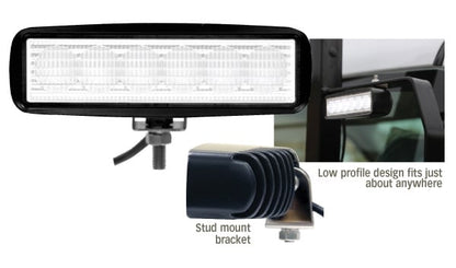 Rectangular Stud Mount LED Spot Light