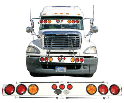 Wide Load Light Bar with Flashers - 48 Inch