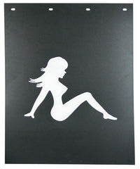 Sitting Lady Mud Flap - Facing Right