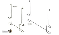 Galvanized Anti-Sail Brackets For 24 Inch Mud Flaps - Pair