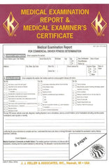 Medical Examination Report with Certificate (8-Pages)