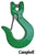 Sling Hook Self Attaching with Latch - 1/2 Inch - Grade 100 - 15,000 Pound Safe Working Load