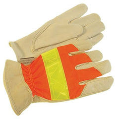 High-Viz Unlined Reflective Driving Gloves - L