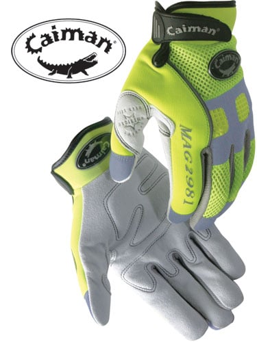High-Viz Reflective Mechanics Gloves - Pair - XL