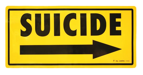 Safety Decal: Suicide