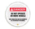 24 Inch Danger Steering Wheel Cover