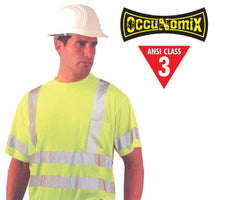 Class 3 High-Viz Polyester T-Shirt Lime - 2XL