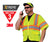 Dot Class 3 Zip Vest Yellow Mesh  XL/2XL