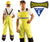 High-Viz Breathable Bib - Lime/Black - 2XL