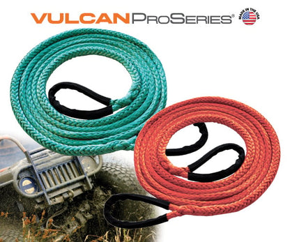 Dyneema Synthetic Tow Rope - 3/8 Inch x 20 Feet - 19,600 Pound MBS - 4,900 Pound Safe Working Load