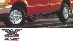 WC037 - Dot Single Wheel Simulator 16 Inch & 16.5 Inch 8 Lug Tandem Trailer
