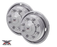 Wheel Simulators - Ford F600 F650 F700 F750 Freightliner Fl50 Fl60 M2 International 4300 4600 4700 Hino 238 258Lp 268 - Front Set of 2