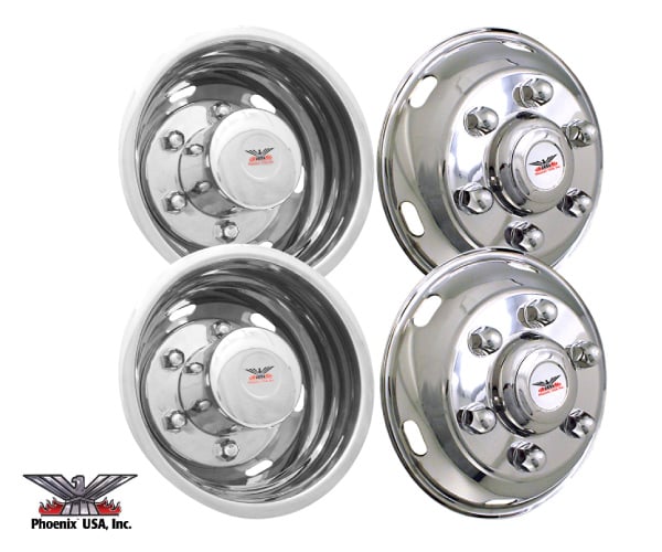 Wheel Simulators - GMC W4 W5 Hino 145 Fa Isuzu W3500 W4Nqr W4Npr - Full Set of 4