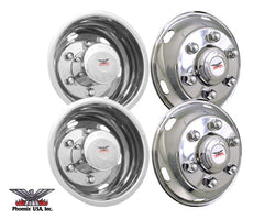 Wheel Simulators - GMC W4 W5 Hino 145 Fa Isuzu W3500 W4Nqr W4Npr - Full Set of 4