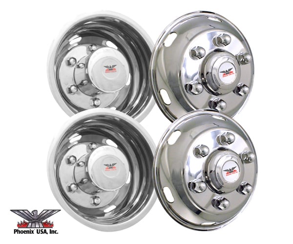 Wheel Simulators - GMC  W4500 W5500 Isuzu Wc4500 W5500 W4500 W5500 Gas - Full Set of 4