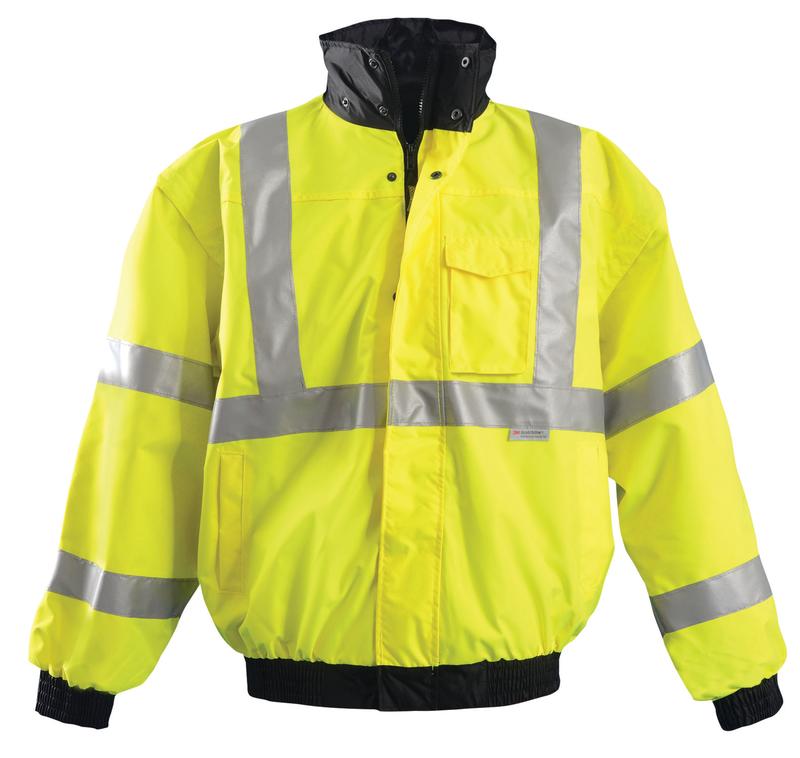 Occunomix 4 In 1 Bomber Jacket - Extra Large - Lime