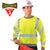High-Viz Crewneck Sweatshirt - Lime - 2X