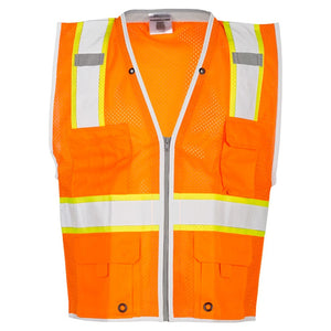 Orange Class 2 Brilliant Series Vest - 2X