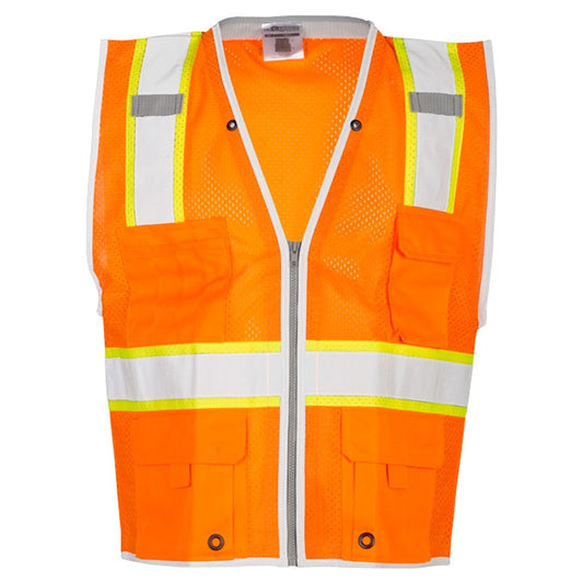 Orange Class 2 Brilliant Series Vest - 3X