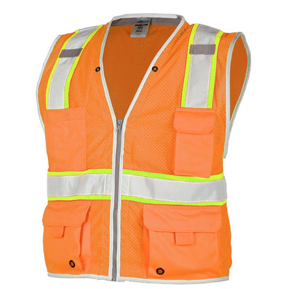 Orange Class 2 Brilliant Series Vest - 3X