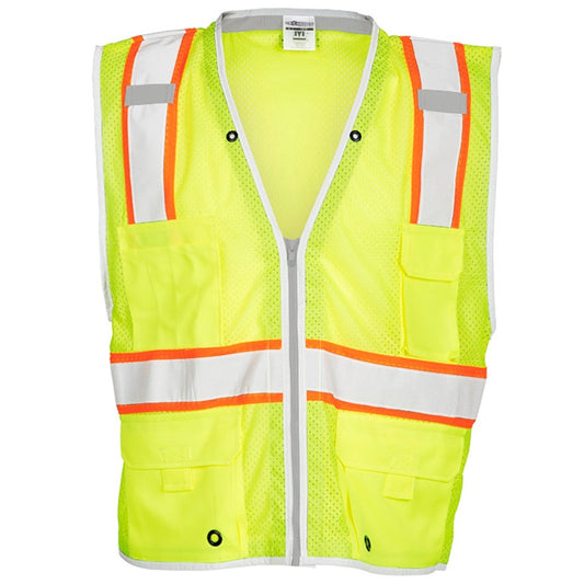 Lime Class 2 Brilliant Series Vest - 4X